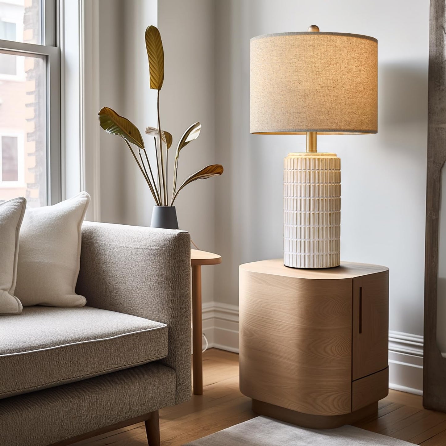 Ceramic Table Lamp Set