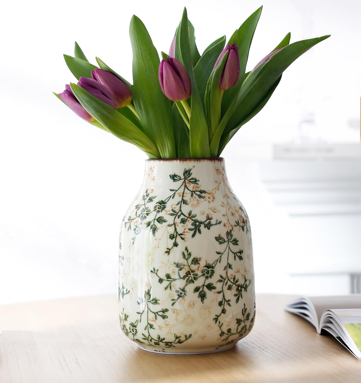 Vintage Green Ceramic