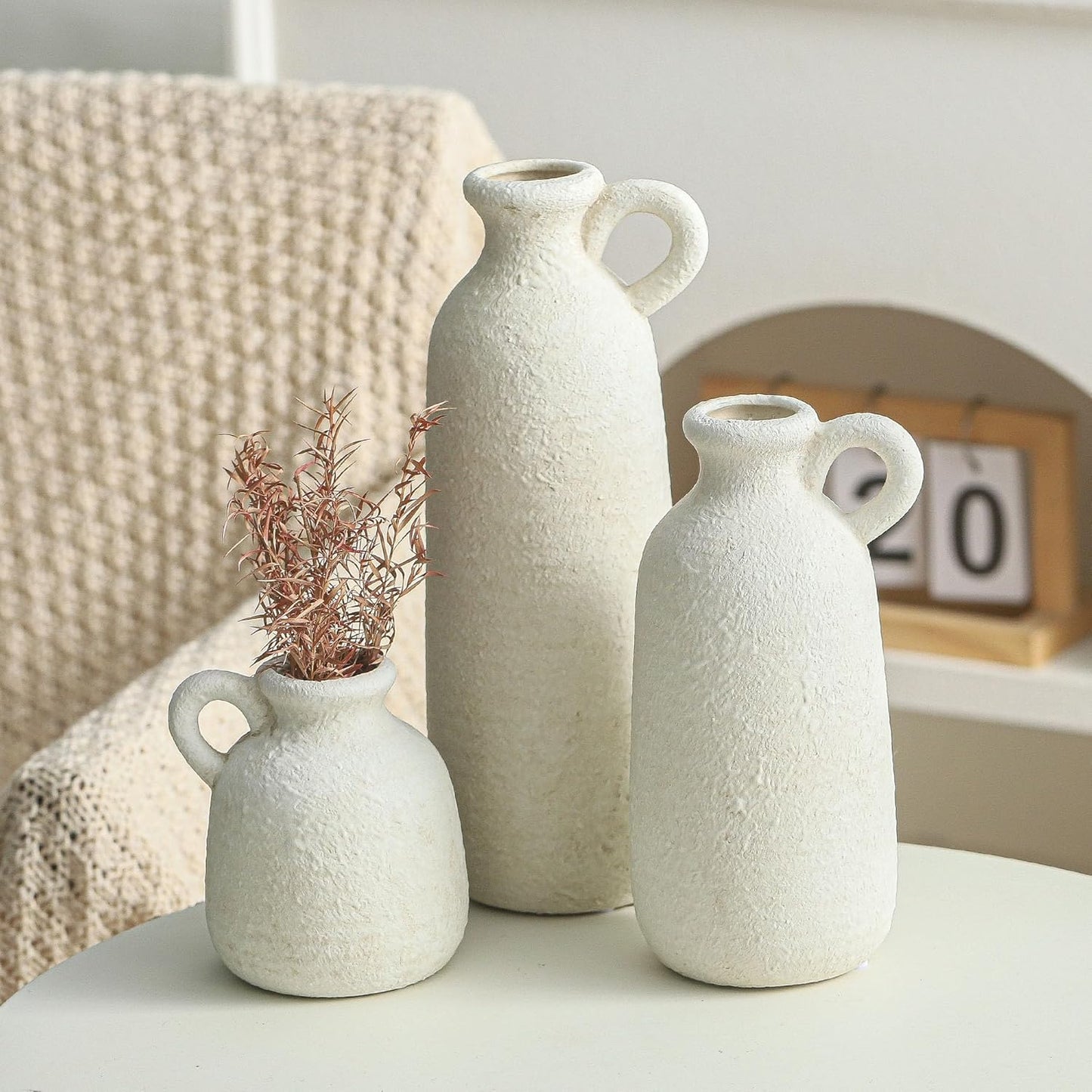 Neutral Rustic Vases