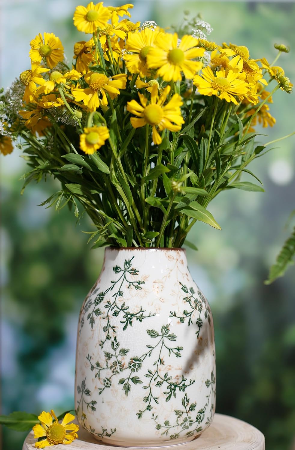 Vintage Green Ceramic