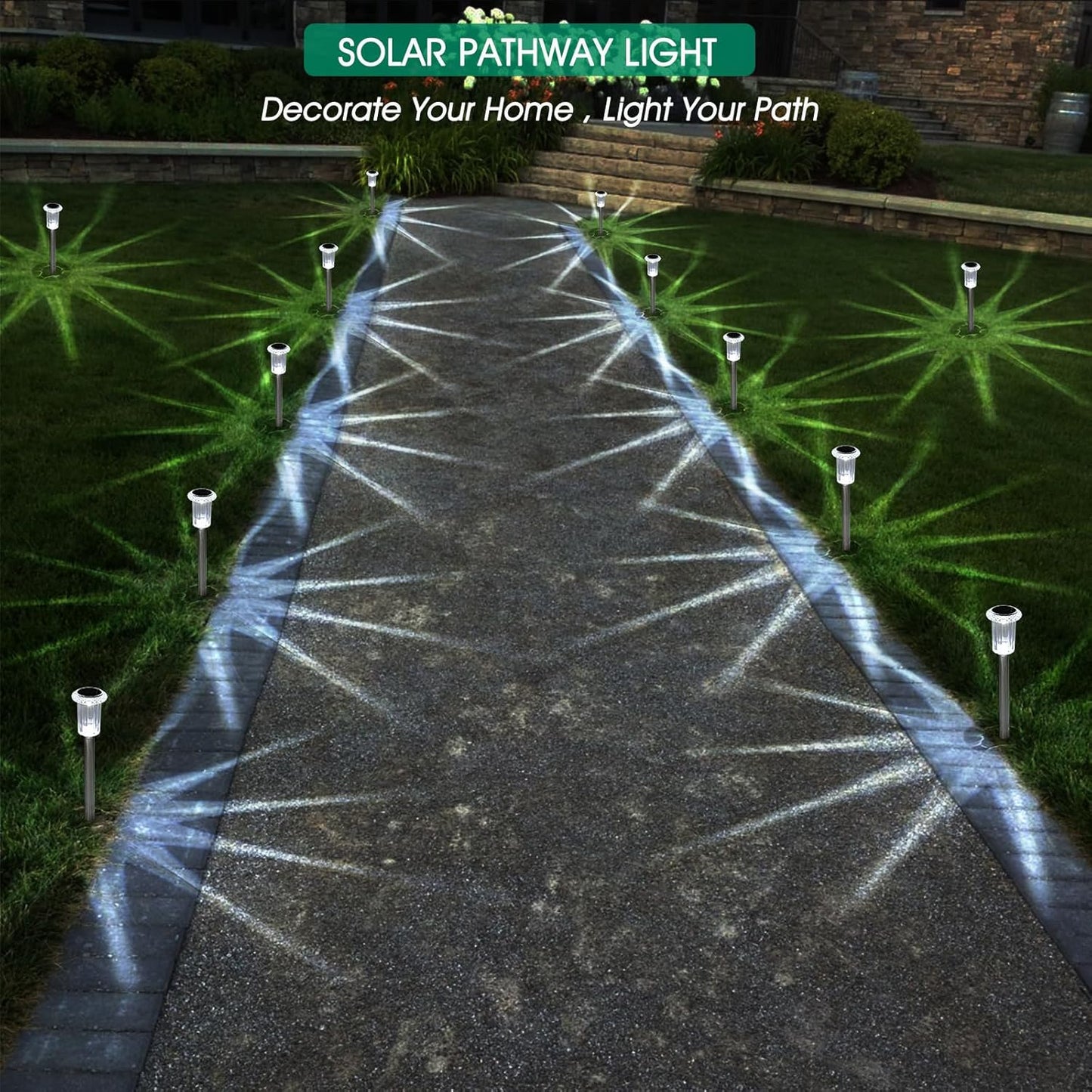 Solar Stake Lights for Pathway