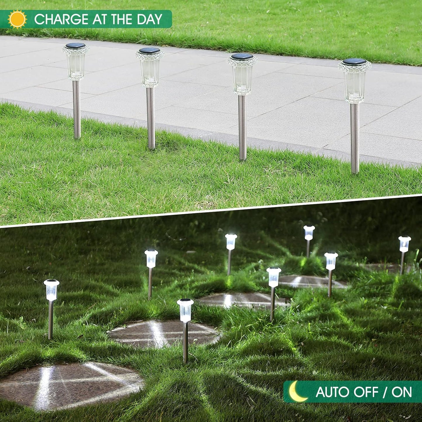 Solar Stake Lights for Pathway