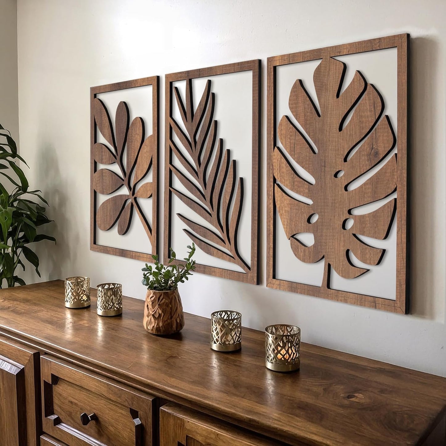 Wooden Wall Sculptures