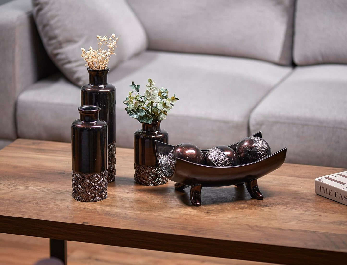 Scents Dublin Brown Vases