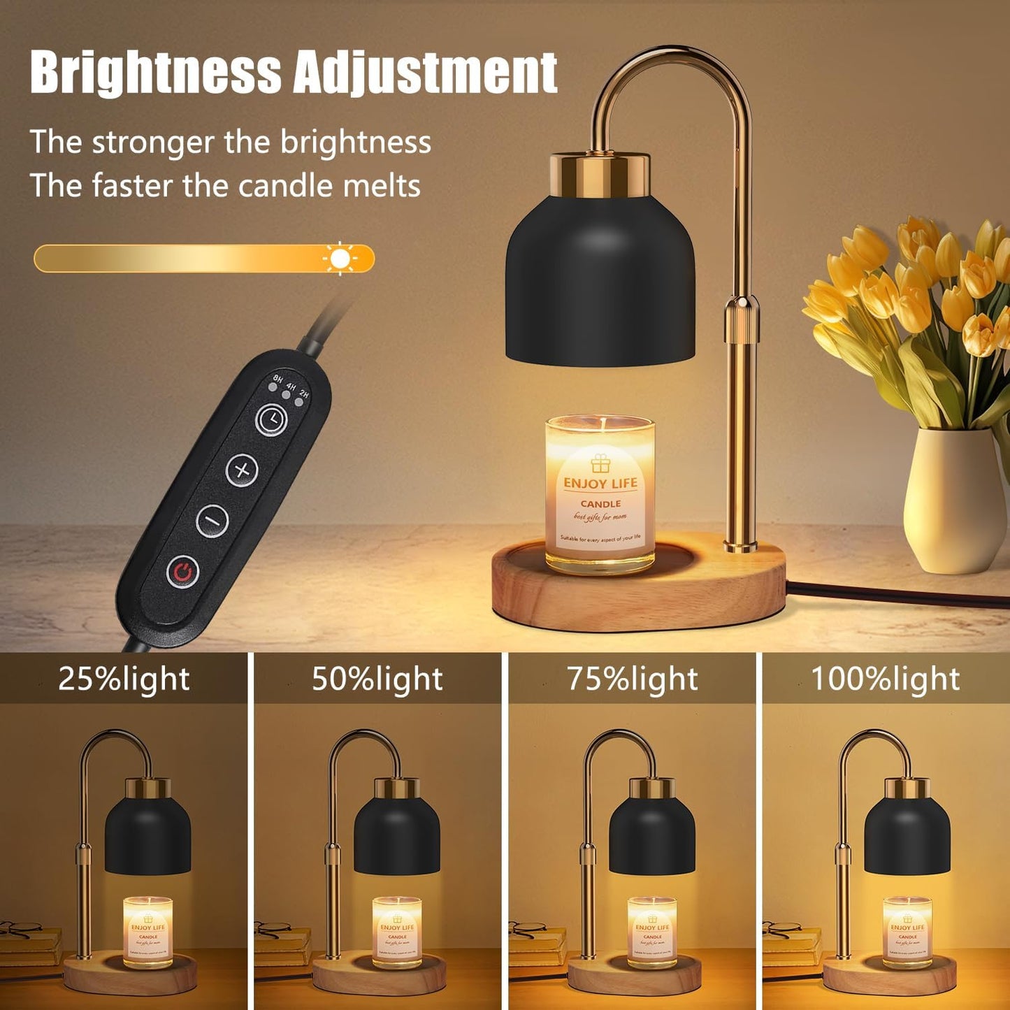 Candle Warmer Lamp with Dimmer