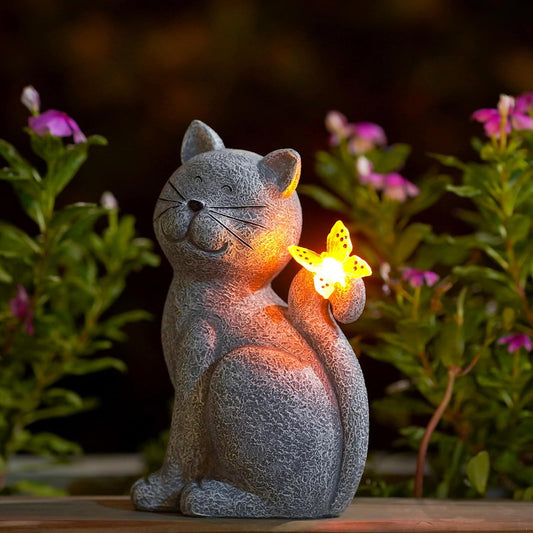 Cat Outdoor Statues for Garden
